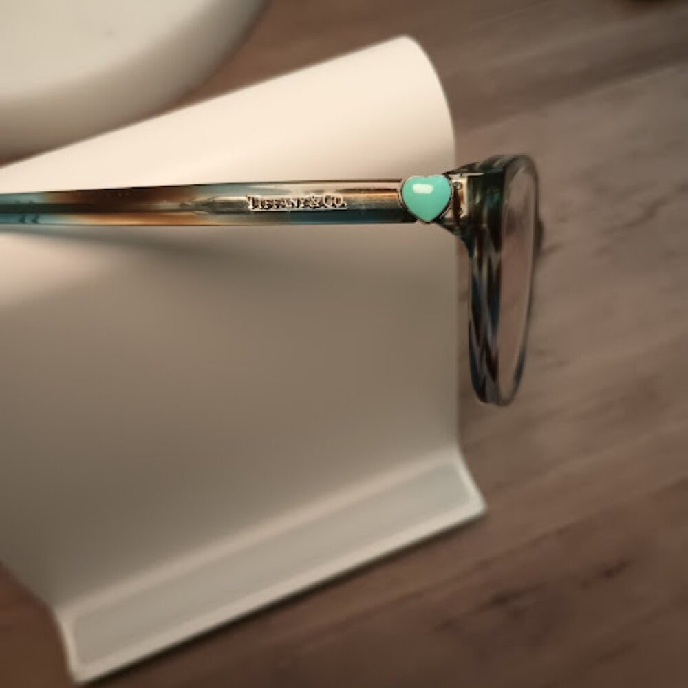 Tiffany eye glass frame.